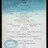 DINNER [TRIP OF PRESIDENT MC KINLEY TO PATERSON FOR FUNERAL OF VICE PRESIDENT HOBART] [held by] PENNSYLVANIA RAILROAD DINING CARS [at] [EN ROUTE TO PATERSON] (RR;)