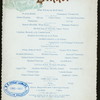 DINNER MENU [held by] CASTLETON HOTEL [at] "NEW BRIGHTON, S.I." (HOTEL;)