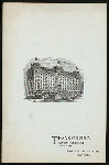 THANKSGIVING DINNER [held by] BROADWAY CENTRAL HOTEL [at] "NEW YORK, NY" (HOTEL;)