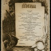 THNAKSGIVING DINNER [held by] BATTERY PARK HOTEL [at] "ASHEVILLE, NC" (HOTEL;)