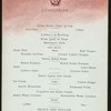 LUNCHEON ON SPECIAL TRAIN FOR SEC'Y OF WAR, ELIHU ROOT AND PARTY; [held by] PENNSYLVANIA RAILROAD [at] ENROUTE FROM WASH. TO PHILADELPHIA & RETURN (RR;)
