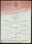 LUNCHEON ON SPECIAL TRAIN FOR SEC'Y OF WAR, ELIHU ROOT AND PARTY; [held by] PENNSYLVANIA RAILROAD [at] ENROUTE FROM WASH. TO PHILADELPHIA & RETURN (RR;)