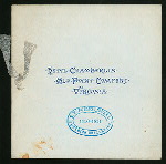 DINNER [held by] CHAMBERLIN HOTEL [at] "OLD POINT COMFORT,VIRGINIA" (HOTEL;)
