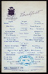 BREAKFAST [held by] CHAMBERLIN HOTEL [at] "OLD POINT COMFORT, VA." (HOTEL;)