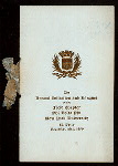 ANNUAL INITIATION  & BANQUET [held by] PHI DELTA PHI - FIELD CHAPTER -NY UNIVERSITY [at] ST. DENIS HOTEL NY (HOTEL;)