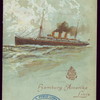 DINNER [held by] HAMBURG AMERIKA LINIE [at] SS FURST BISMARCK (SS;)