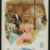 DINNER [held by] HAMBURG AMERIKA LINIE [at] SS FURST BISMARCK (SS;)