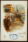 DINNER [held by] HAMBURG-AMERICA LINIE [at] SS FURST BISMARCK (SS;)