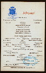 LUNCHEON [held by] HOTEL CHAMBERLIN [at] "OLD POINT COMFORT, VA" (HOTEL;)