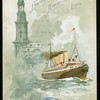DINNER [held by] HAMBURG-AMERIKA LINIE [at] SS FURST BISMARCK (SS;)