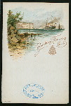 DINNER [held by] HAMBURG-AMERIKA LINIE [at] SS AUGUSTE VICTORIA (SS)