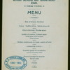 BREAKFAST [held by] BRITISH SCHOOLS AND UNIVERSITIES CLUB OF NEW YORK [at] HOLLAND HOUSE [NY] (HOTEL;)