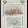 BREAKFAST [held by] NEW YORK CENTRAL AND HUDSON RIVER R.R. DINING CAR SERVICE [at] EN ROUTE (RR;)