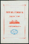 DINNER [held by] PACIFIC MAIL STEAMSHIP CO. [at] SS CITY OF RIO DE JANEIRO (SS;)