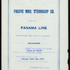 DINNER [held by] PACIFIC MAIL STEAMSHIP CO. [at] SS CITY OF PARA (SS;)