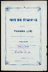DINNER [held by] PACIFIC MAIL STEAMSHIP CO. [at] SS CITY OF PARA (SS;)