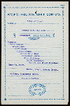 BREAKFAST [held by] PACIFIC MAIL STEAMSHIP CO. [at] SS CITY OF PARA (SS;)