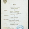 DINNER TO LOUIS SLOSS JR. PRIOR TO HIS DEPARTURE FOR CAPE NOME,ALASKA [held by] MARSHALL A.NEWELL [at] "BOHEMIAN CLUB, SAN FRANSISCO, CA" (OTHER (CLUB);)