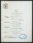 DINNER TO LOUIS SLOSS JR. PRIOR TO HIS DEPARTURE FOR CAPE NOME,ALASKA [held by] MARSHALL A.NEWELL [at] "BOHEMIAN CLUB, SAN FRANSISCO, CA" (OTHER (CLUB);)