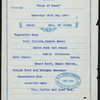 LUNCH [held by] PACIFIC MAIL STEAMSHIP COMPANY [at] SS CITY OF PARA (SS)