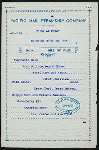 LUNCH [held by] PACIFIC MAIL STEAMSHIP COMPANY [at] SS CITY OF PARA (SS)