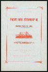 DINNER [held by] PACIFIC MAIL STEAMSHIP COMPANY [at] SS CITY OF RIO DE JANERIO (SS;)