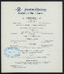 LUNCH [held by] SOUTHERN RAILWAY [at] NEW YORK AND FLORIDA EXPRESS (RR;)
