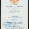 DINNER [held by] WINDSOR HOTEL [at] "JACKSONVILLE, FL" (HOTEL;)