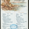 BREAKFAST [held by] NORDDEUTSCHER LLOYD BREMEN LINE [at] "DAMPFER ""WILHELM DER GROSSE""" (SS;)