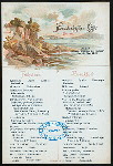 BREAKFAST [held by] NORDDEUTSCHER LLOYD BREMEN LINE [at] "DAMPFER ""WILHELM DER GROSSE""" (SS;)