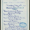 BREAKFAST [held by] PACIFIC MAIL STEAMSHIP COMPANY [at] "STEAMSHIP ""CITY OF RIO DE JANEIRO""" (SS;)