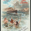 MITTAGESSEN/DINNER [held by] NORDDEUTSCHER LLOYD BREMEN [at] SS LAHN (SS;)