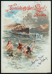 MITTAGESSEN/DINNER [held by] NORDDEUTSCHER LLOYD BREMEN [at] SS LAHN (SS;)