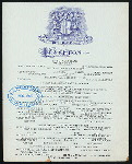 LUNCHEON [held by] BALTIMORE HOTEL [at]  (HOTEL;)