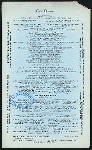 CAFE DINNER [held by] BALTIMORE HOTEL [at]  (HOTEL;)