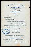 BREAKFAST [held by] U.S. ARMY TRANSPORT [at] """WARREN""" (SS;)