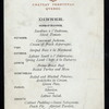 DINNER [held by] CHATEAU FRONTENAC [at] "QUEBEC, CANADA" (HOTEL;)