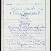 TIFFIN [held by] PACIFIC MAIL STEAMSHIP COMPANY [at] "STEAMSHIP ""CITY OF RIO DE JANEIRO""" (SS;)