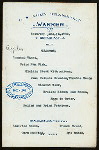 BREAKFAST [held by] U.S. ARMY TRANSPORT [at] """WARREN""" (SS;)