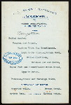 BREAKFAST [held by] U.S. ARMY TRANSPORT [at] """WARREN""" (SS;)