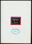 LUNCHEON [held by] BURLINGTON ROUTE [at] "DINING CAR ""CRESTON""" (RR;)