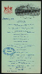 LUNCHEON [held by] PLANTERS HOTEL [at] "ST. LOUIS, [MO] MENU SAYS U.S.A." (HOTEL;)