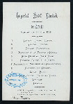 LUNCHEON [held by] IMPERIAL HOTEL LIMITED [at] "TOKYO, JAPAN" (FOR;)