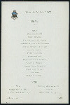 DINER [held by] HOTEL RITZ [at] "PARIS, FRANCE" (HOTEL;)