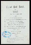 DINER [held by] IMPERIAL HOTEL LIMITED [at] "[TOKYO, JAPAN]" (HOTEL;)