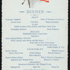 JULY FOURTH DINNER [held by] HOTEL NORTH [at] "AUGUSTA, ME" (HOTEL;)