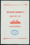 DINNER [held by] PACIFIC MAIL STEAMSHIP COMPANY [at] SS CITY OF RIO DE JANEIRO (SS;)