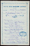 BREAKFAST [held by] PACIFIC MAIL STEAMSHIP COMPANY [at] SS CITY OF RIO DE JANEIRO (SS;)