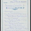 BREAKFAST [held by] PACIFIC MAIL STEAMSHIP COMPANY [at] SS CITY OF RIO DE JANEIRO (SS;)