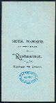 ? [held by] HOTEL TOURAINE [at] ? (HOTEL;)